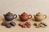 紫砂壺を知る 3　・　紫砂泥の種類