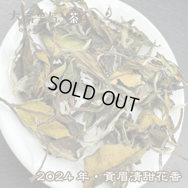画像1: 白茶・24年貢眉清甜花香 (1)