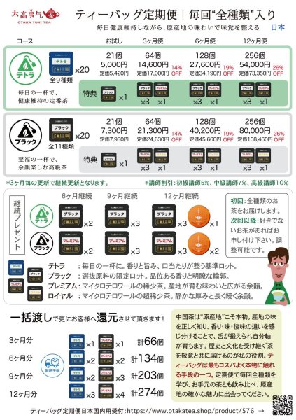 画像2: ティーバッグ定期便 (2)
