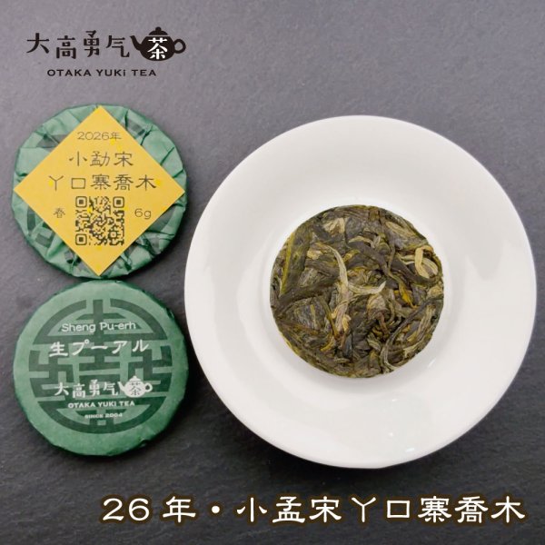 画像2: 26年小勐宋丫口寨喬木・小茶餅 (2)