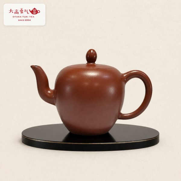 画像1: 紫砂壺｜大紅袍泥 美人肩壺｜約150ml（A007） (1)