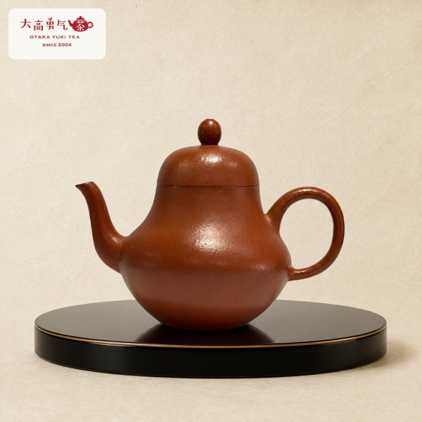 画像1: 紫砂壺｜朱泥 思壺｜約105ml（B002） (1)