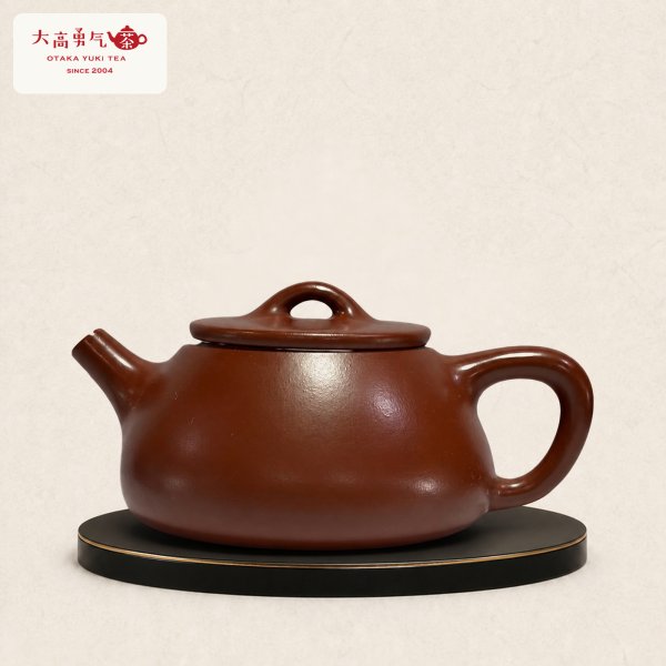 画像1: 紫砂壺｜大紅袍泥 石瓢壺｜約175ml（C008） (1)