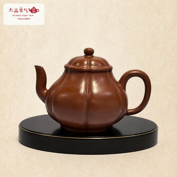 画像1: 紫砂壺｜朱泥 天香壺｜約170ml（D009） (1)