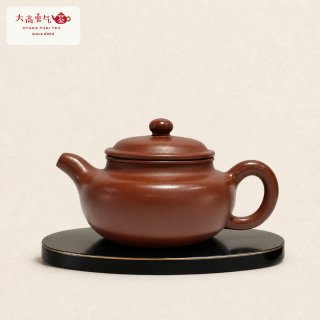 紫砂壺｜粗砂朱泥 古壺｜約115ml（E001） - 大高中国茶専門店
