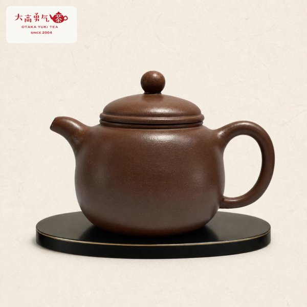 画像1: 紫砂壺｜朱泥 南瓜壺｜約115ml（E020） (1)
