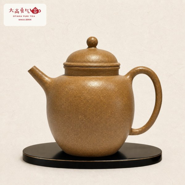 紫砂壺｜朱泥 標平壺｜約90ml（E025） - 大高中国茶専門店