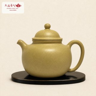 紫砂壺｜青降坡泥 橄欖壺｜約130ml（G001） - 大高中国茶専門店