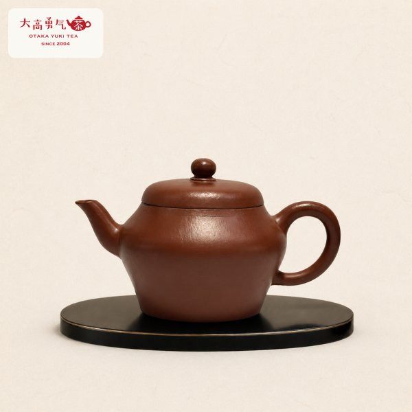 画像1: 紫砂壺｜朱泥 徳鐘壺｜約135ml（H004） (1)