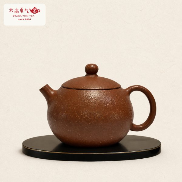 画像1: 紫砂壺｜黄金段泥 甜瓜壺｜約170ml（K015） (1)
