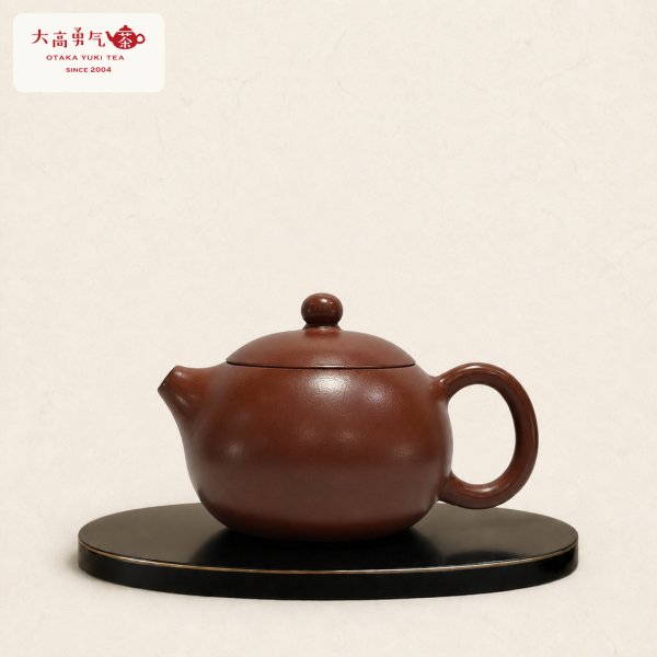 画像1: 紫砂壺｜段泥 思壺｜約110ml（K018） (1)