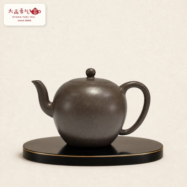 画像1: 紫砂壺｜紫泥 美人肩壺｜約130ml（A019） (1)