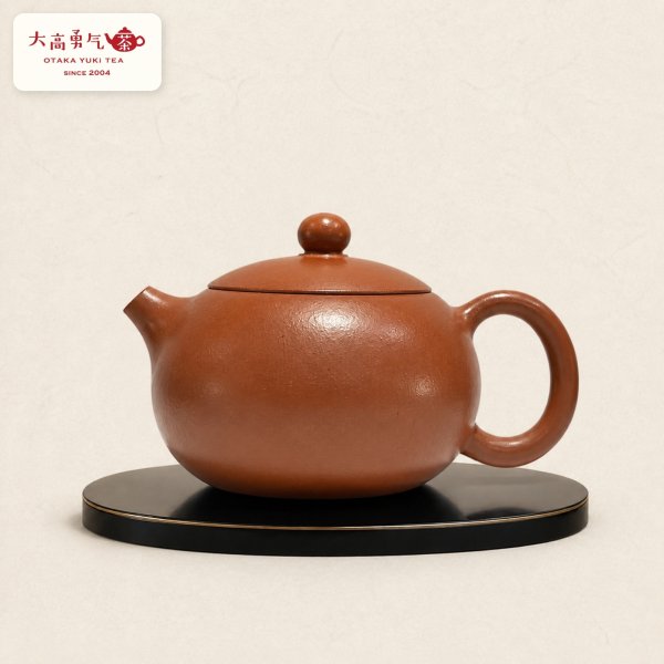 画像1: 紫砂壺｜朱泥 西施壺｜約130ml（C001） (1)