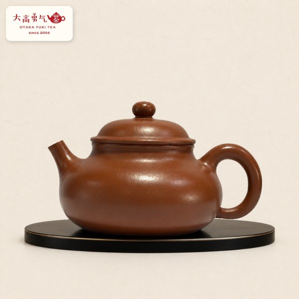 画像1: 紫砂壺｜朱泥 容天壺｜約150ml（C003） (1)