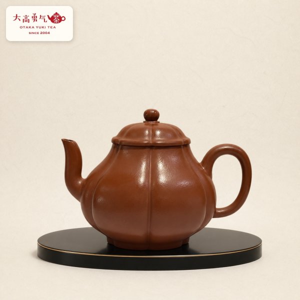 画像1: 紫砂壺｜朱泥 天香壺｜約170ml（D009） (1)