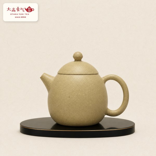 画像1: 紫砂壺｜段泥 茄瓜壺｜約120ml（K011） (1)