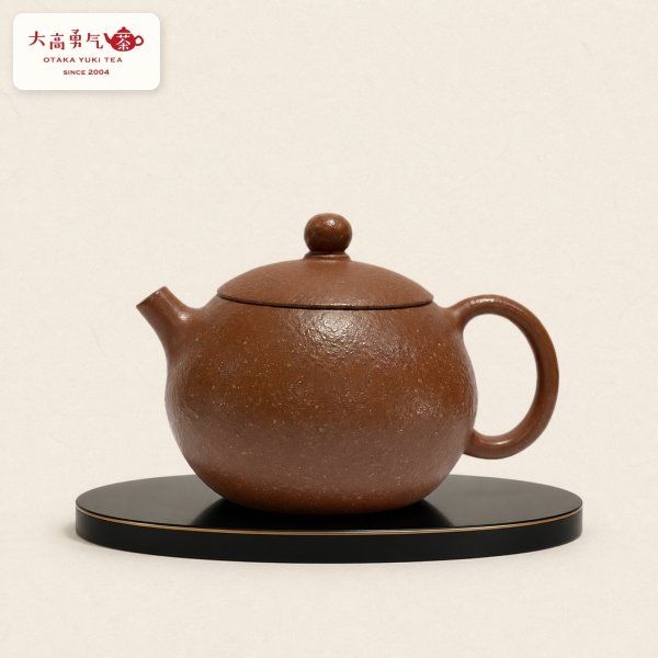 画像1: 紫砂壺｜黄金段泥 甜瓜壺｜約170ml（K015） (1)